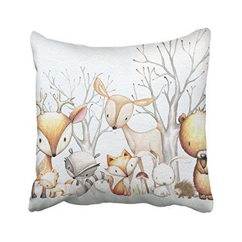 18/'/' Unicorn Cushion Cover Pillowcase Cute Cartoon Kid Room Home Sofa Decoration